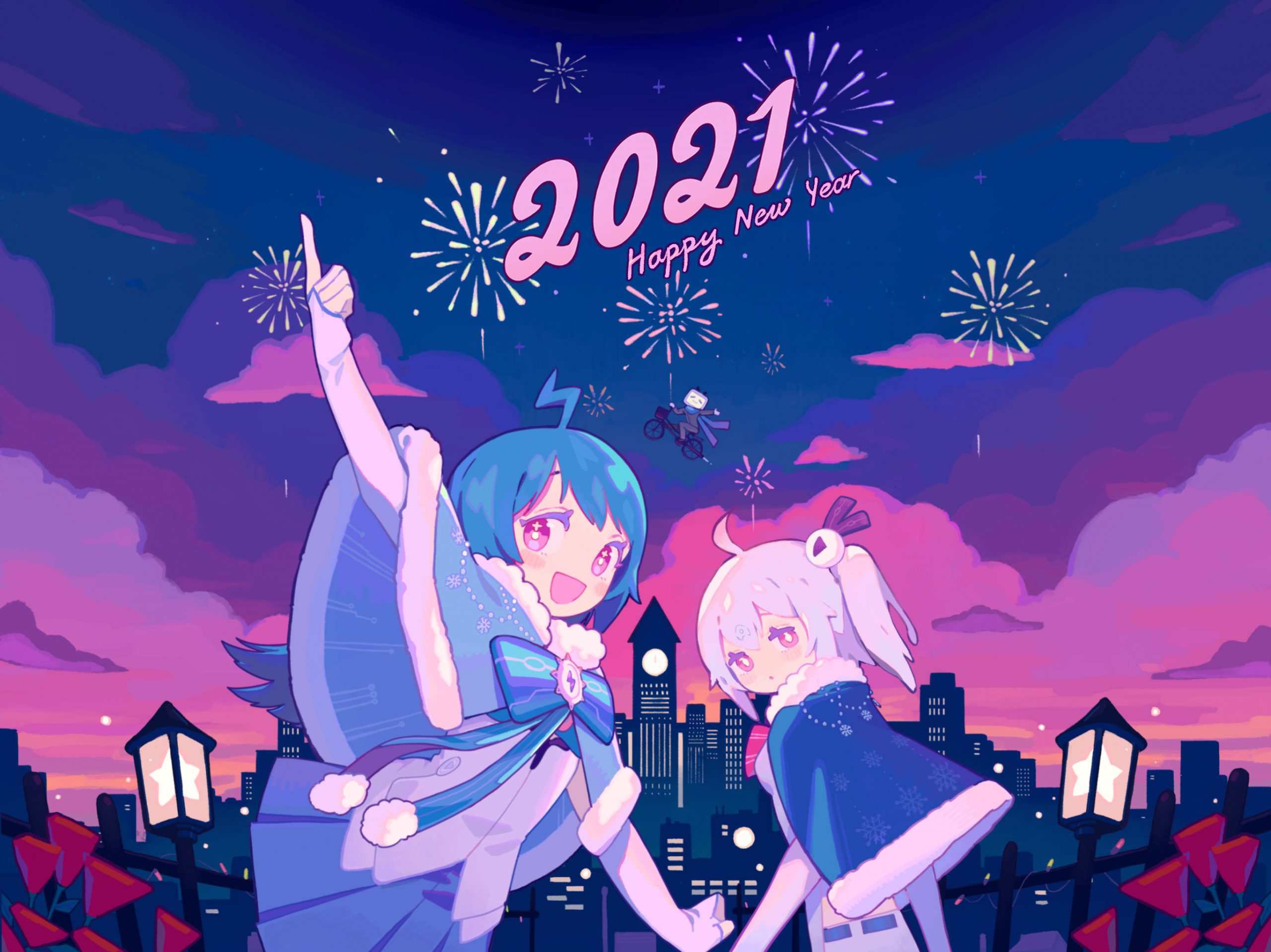 Happy New Year 2021-随意之光的港湾 · 博客